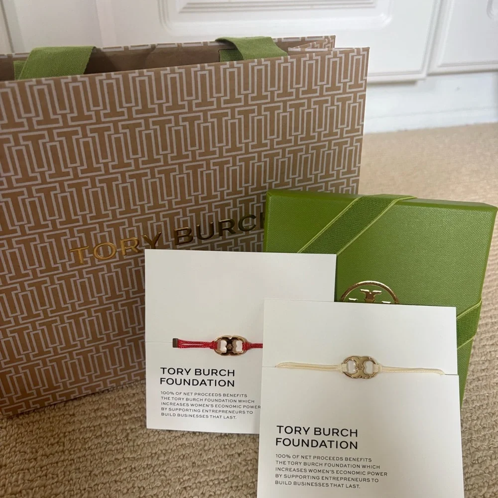 Gift set: two Tory burtch ambition bracelets